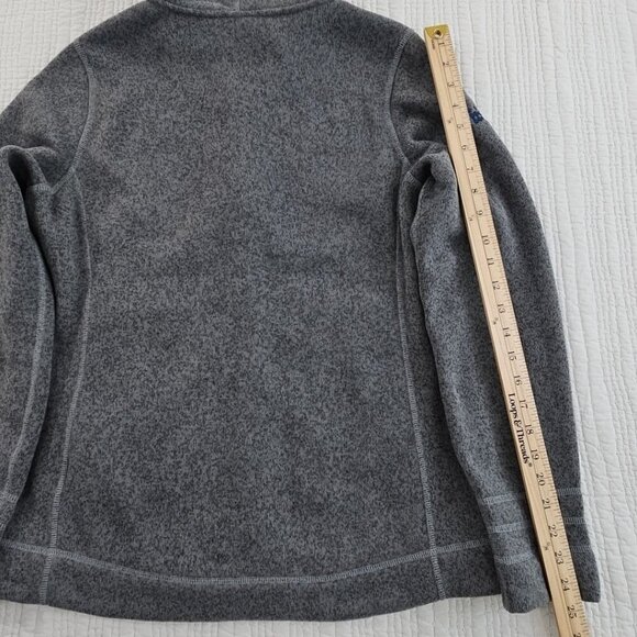 The North Face Full Zip Sweater Women's Size L Fleece Jacket NF0A3LH8 EUC Knit - Picture 12 of 15